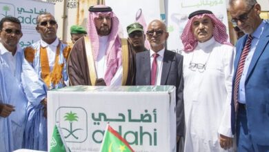 صورة موريتانيا تتسلم كميات من لحوم الأضاحي من السعودية
