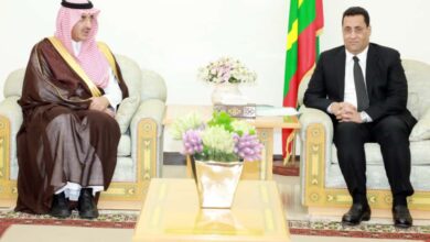صورة الوزير الأول يبحث مع رئيس الصندوق السعودي للتنمية تعزيز التعاون