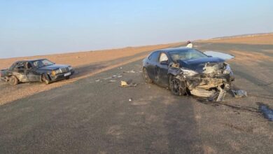 صورة وفاة شخص وإصابة آخر في حادث سير على طريق نواكشوط-نواذيبو