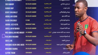 صورة قائمة المنتخب تحت 17 عاماً في البطولة التأهيلية لاتحاد غرب أفريقيا