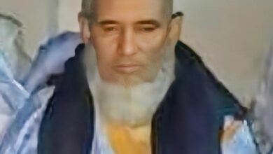 صورة وفاة المستشار السابق بالمحكمة العليا إعليه ولد سيدي يحيى