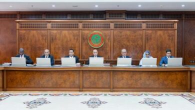 صورة البيان الصادر عقب اجتماع الحكومة