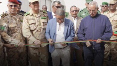صورة النعمه: وزير الدفاع يدشن منشآت جديدة في القاعدة الجوية