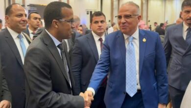 صورة الأمين العام لوزارة المياه يشارك في افتتاح أسبوع القاهرة للمياه