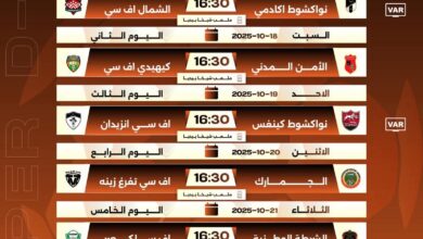 صورة برنامج الجولة الثانية من الدوري الموريتاني الممتاز