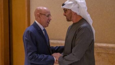 صورة الشيخ محمد بن زايد ومحمد بن راشد يهنئان ولد الغزواني بمناسبة عيد الاستقلال