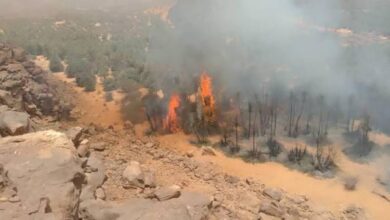 صورة تكانت: تسجيل 9 حرائق في تجكجة و تيشيت خلال العام الجاري