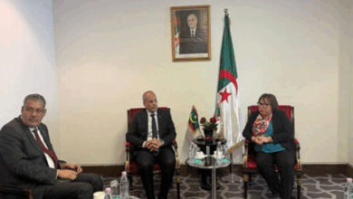 صورة وهران: وزير التكوين المهني يلتقي وزيرة التكوين المهني الجزائرية