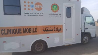 صورة عيادات متنقلة بطريق الأمل تزامنا مع زيارة الرئيس للحوض الشرقي