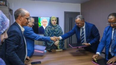 صورة وزيرة العمل الاجتماعي تشرف على توقيع اتفاقيات شراكة مع عدد من المستشفيات الوطنية