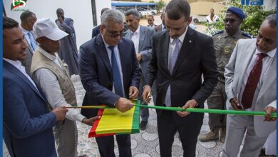 صورة تدشين مركب فني في إذاعة موريتانيا باسم “شيخ التفسير” ولد فتى