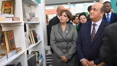 صورة إقبال على جناح موريتانيا في معرض الجزائر الدولي للكتاب