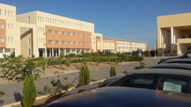 صورة الإعلان عن تأخير اختبارات إحدى كليات جامعة نواكشوط