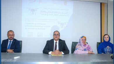 صورة افتتاح دورة تدريبية حول الذكاء الاصطناعي والطائرات المسيرة