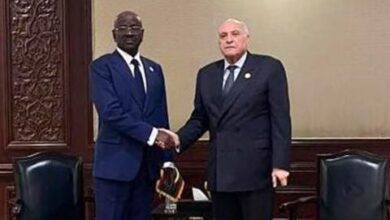 صورة وزيرا خارجية موريتانيا والجزائر يبحثان تعزيز التعاون الثنائي في القاهرة