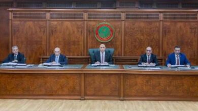 صورة تحديد موعد إنعقاد المجلس الأعلى للقضاء في موريتانيا