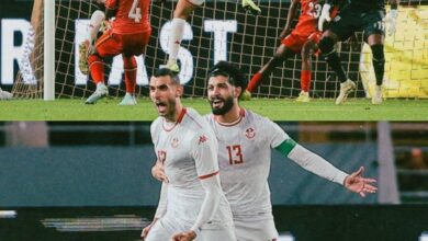 صورة فوز مريح للمنتخب التونسي على منتخب أوغندا