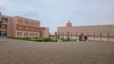 صورة مقاطعة الدروس بكلية الاقتصاد بجامعة نواكشوط لليوم الثاني