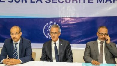 صورة وزير الصيد يفتتح ورشة حول السلامة البحرية بنواكشوط