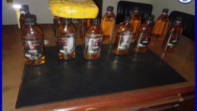 صورة درك كيهيدي يعلن ضبط كمية من القنب الهندي والخمور