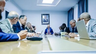 صورة وزير التكوين المهني يلتقي بعثة فرنسية