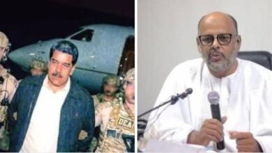 صورة رئيس حزب جبهة المواطنة والعدالة يعلق على اعتقال رئيس فنزويلا