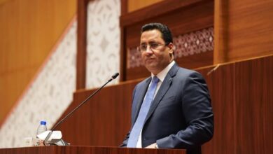 صورة تحديد المدة الإجمالية لمناقشة تقرير الوزير الأول