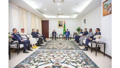 صورة نواكشوط : الوزير الأول يستقبل وزير الاوقاف المغربي