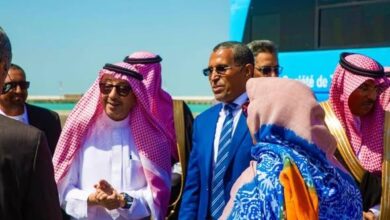 صورة وفد برلماني من مجلس الشورى السعودي يزور ميناء نواكشوط المستقل