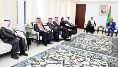 صورة الوزير الأول يستقبل وفدا سعوديا يزور نواكشوط