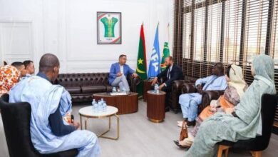 صورة ولد يحي يبحث تعزيز التعاون مع الصحافة الرياضية