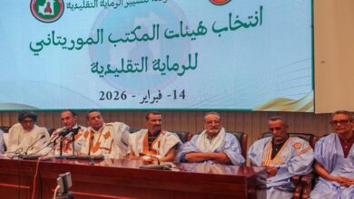 صورة وزير الثقافة يشرف على إعلان نتائج انتخابات هيئات المكتب الموريتاني للرماية التقليدية