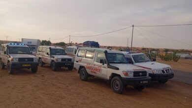 صورة وزارة الصحة تنشر 19 سيارة إسعاف لتعزيز الجاهزية الصحية خلال زيارة رئيس الجمهورية لكوركول