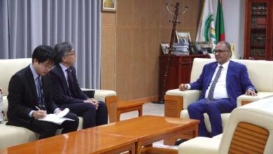 صورة رئيس الاتحاد الوطني لأرباب العمل الموريتانيين يلتقي السفير الياباني