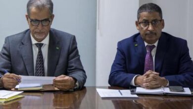 صورة اجتماع تنسيقي للتحضير للمرحلة الثانية من البرنامج الاستعجالي لتنمية نواكشوط