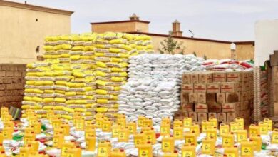 صورة جمعية الشيخ آياه الخيرية توزع 1000 سلة غذائية على الأسر المتعففة في كيفه