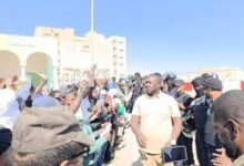 صورة نواذيبو.. أنصار “إيرا” يتظاهرون تزامناً مع محاكمة رئيس مكتبها المحلي