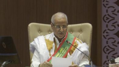 صورة افتتاح الدورة البرلمانية الثانية للجمعية الوطنية مطلع إبريل