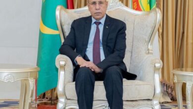 صورة غزواني يجري اتصالات مع قادة دول خليجية