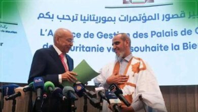 صورة مؤسسة المعارضة تسلم ردها على وثيقة الحوار الوطني.