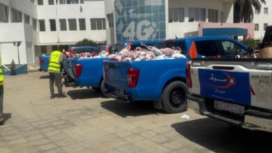 صورة موف موريتل تواصل توزيع السلال الغذائية على الفئات الهشة خلال الشهر الكريم