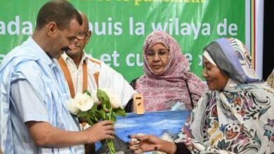 صورة وزير الثقافة يفتتح النسخة الثانية من الفضاءات الثقافية الرمضانية في نواكشوط الغربية
