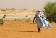 صورة الأرصاد: عودة ارتفاع درجات الحرارة في عموم موريتانيا