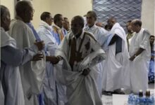 صورة رئاسة الجمهورية تعزي في وفاة الخالتين عاشه وهند بنات المختار ولد خطره