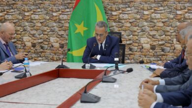 صورة وزير الصيد يشرف على افتتاح ورشة عرض المخطط التوجيهي لتطوير موانئ الصيد في موريتانيا
