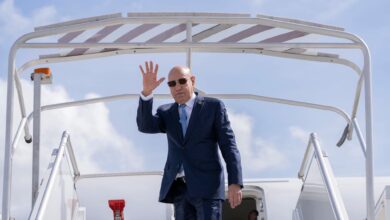 صورة الرئيس غزواني يتوجه إلى بريست الفرنسية