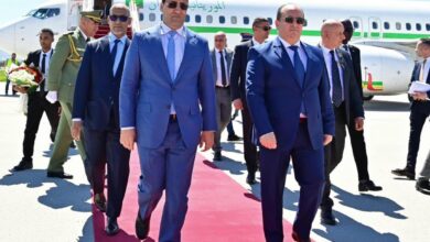 صورة ولد أجاي يصل الجزائر في مستهل زيارة رسمية