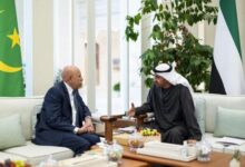صورة غزواني يلتقي محمد بن زايد لبحث تعزيز التعاون الموريتاني الإماراتي