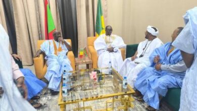 صورة الخليفة العام للقادرية يشارك في احتفالات اليوم الوطني للسنغال بنواكشوط