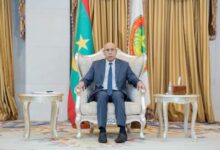 صورة غزواني يستقبل المبعوث الخاص للاتحاد الإفريقي إلى مالي والساحل